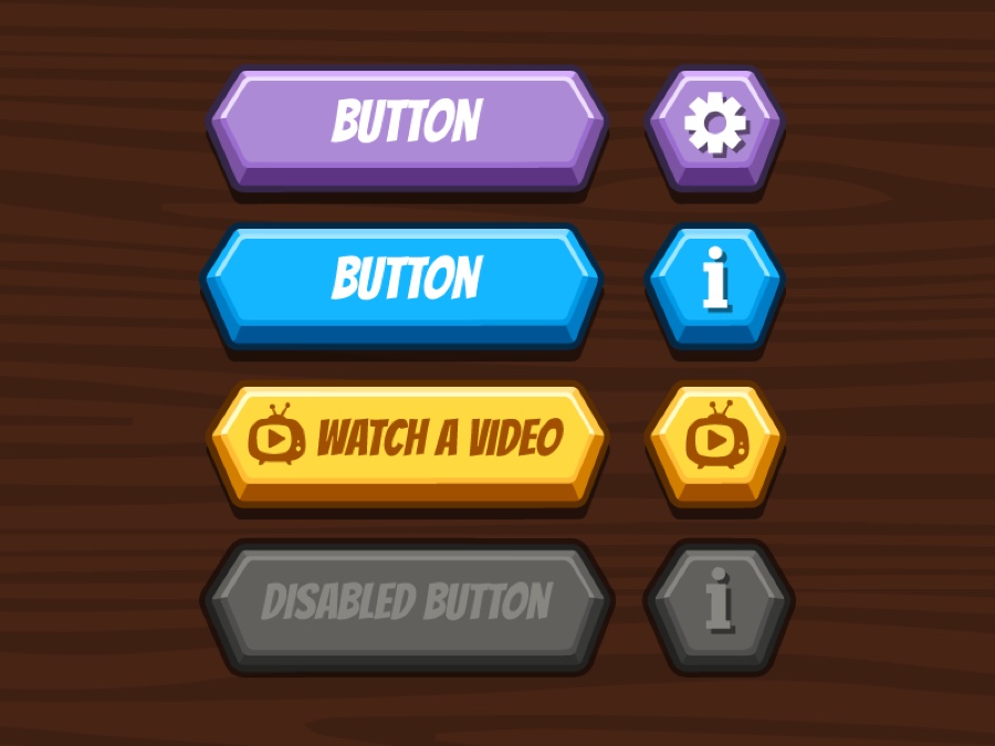 Disabled buttons