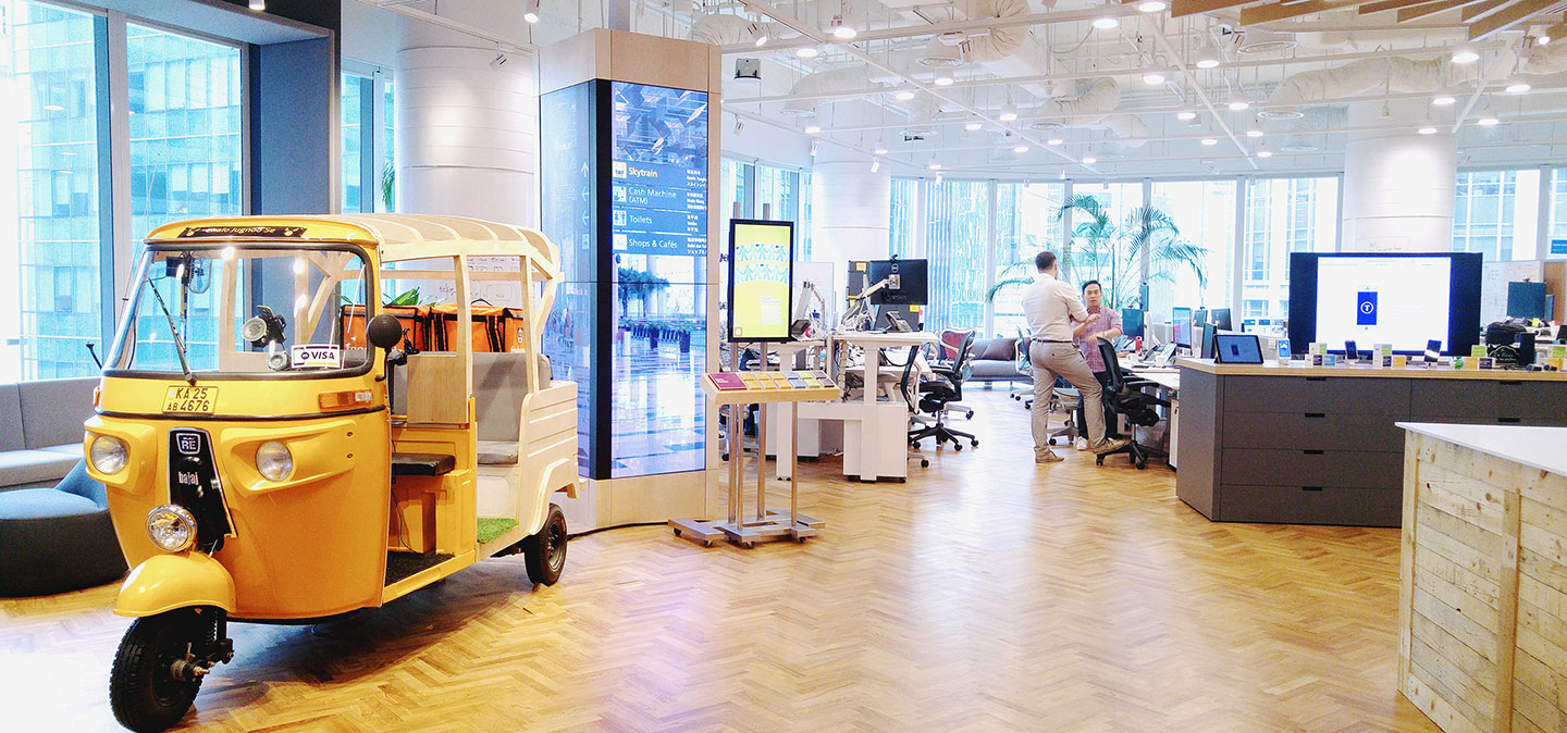 Visa’s office in Singapore